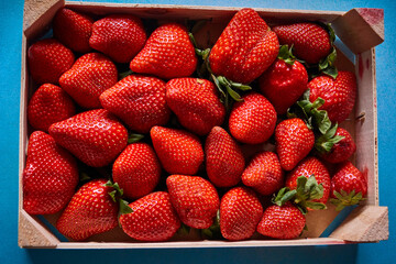 strawberries very sweet and delicious