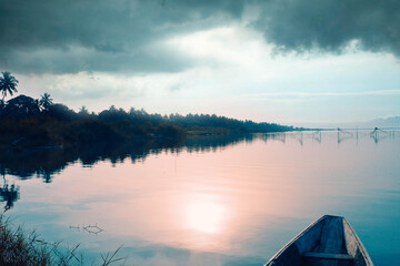 photo paysages en afrique occidental plus precisement en au Togo à lomé (Lac Togo) 