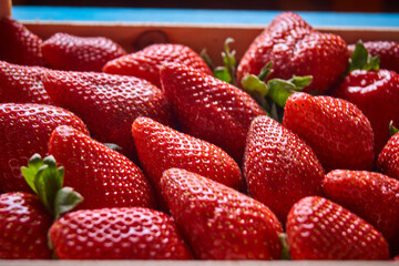 strawberries very sweet and delicious