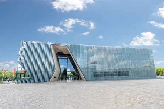 Facade Of Museum Of The History Of Polish Jews 'Polin'