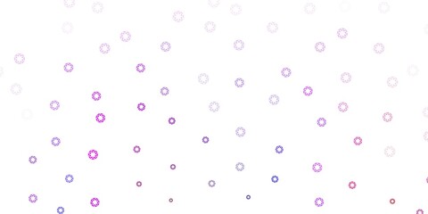 Light blue, red vector layout with circle shapes.