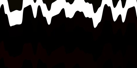 Dark Green, Yellow vector background with curves. Illustration in halftone style with gradient curves. Best design for your posters, banners.