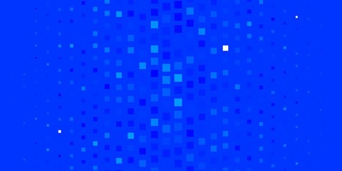 Light BLUE vector backdrop with rectangles. Rectangles with colorful gradient on abstract background. Design for your business promotion.