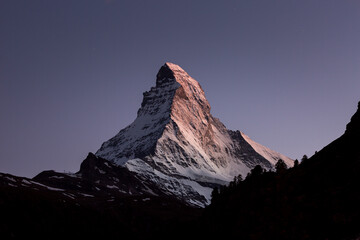 Matterhorn im Abendlicht