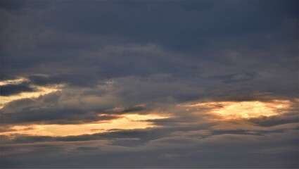 Obraz premium Zachód słońca 