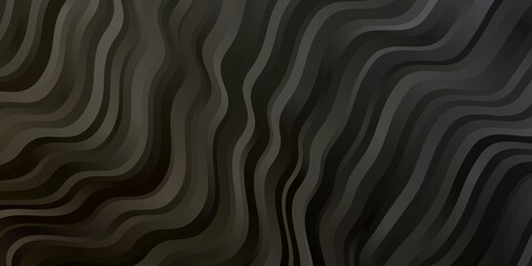 Light Gray vector backdrop with circular arc. Colorful illustration, which consists of curves. Pattern for business booklets, leaflets