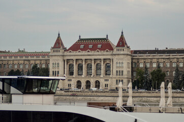 Fototapeta na wymiar A beautiful view of Budapest city at Hungary.