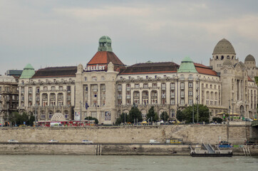 Obraz premium A beautiful view of Budapest city at Hungary.