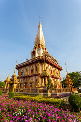 Naklejka premium Wat Chalong Thai Temple Phuket Thailand
