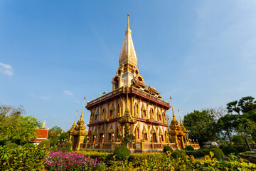 Wat Chalong Thai Temple Phuket Thailand