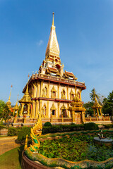 Naklejka premium Wat Chalong Thai Temple Phuket Thailand