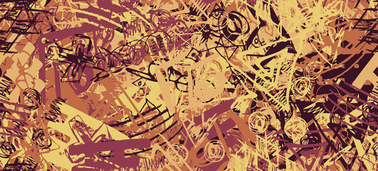 Fototapeta na wymiar Multi-color abstract background. Color seamless texture. Grunge graffiti