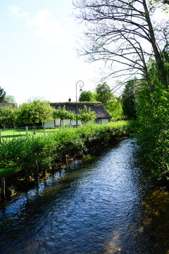 L'Iton &agrave; Brosville - Normandie - France