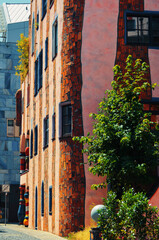 Fototapeta premium A beautiful view of Magdebourg city at Germany.