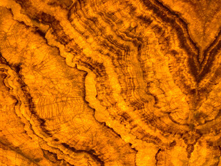 Marble effect pattern in glowing amber color