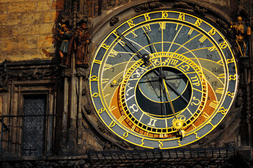 A beautiful view of Prague city at Czech Republic.