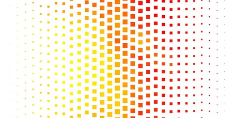 Light Red, Yellow vector background with rectangles. Abstract gradient illustration with colorful rectangles. Modern template for your landing page.