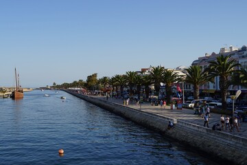 Lagos, Portugal, promenade, port