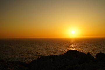 Sunset at Cabo Sao Vicente