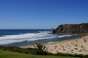 Amoreira beach and cliff, Portugal