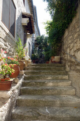 Fototapeta na wymiar Treppe in Les Baux-de-Provence