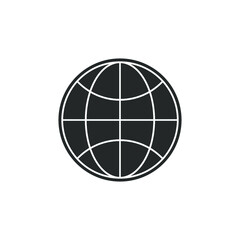 The globe icon. Globe symbol. Flat Vector illustration. EPS10
vector illustration
