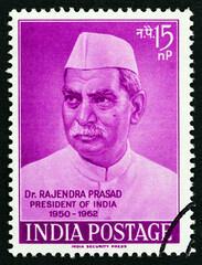 President Dr. Rajendra Prasad (India 1962)