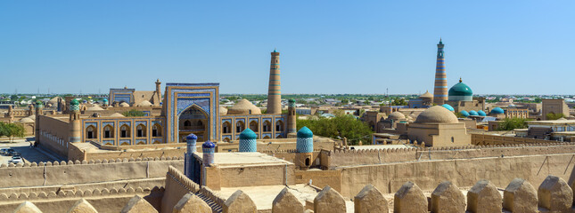 Old town of Itchan Kala, Khiva, Uzbekistan