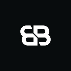 BB letter logo alphabet monogram icon symbol