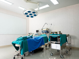 The hospitals and laboratory or lab modern  have many medical tools and equipment to assist treatment emergency patients health care Prepared for the doctor and nurses