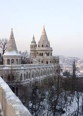 budapest city at winter