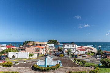 Village of  Sainte-Marie, Martinique, France
