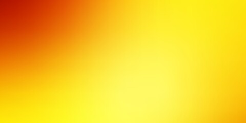 Light Orange vector blurred colorful texture. Colorful illustration in abstract style with gradient. Sample for your web designers.