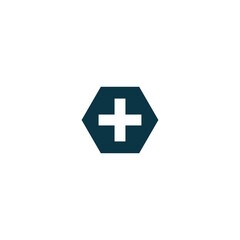 Obraz premium medical cross logo