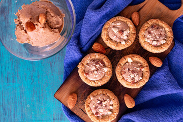 Cookies with butter, for a high fat, nutritious and organic diet
