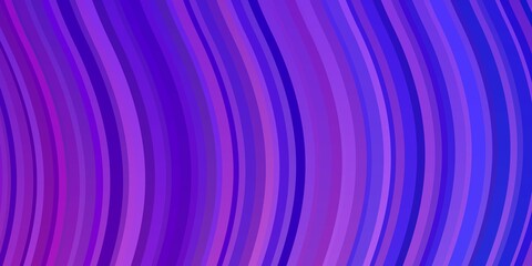 Light Pink, Blue vector background with bows. Colorful illustration, which consists of curves. Pattern for commercials, ads.