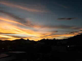 Atardecer de latinoamerica