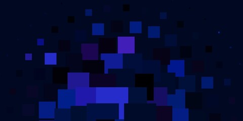 Light Pink, Blue vector template in rectangles. Colorful illustration with gradient rectangles and squares. Template for cellphones.