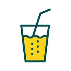 Soft drink vector icon. EPS 10