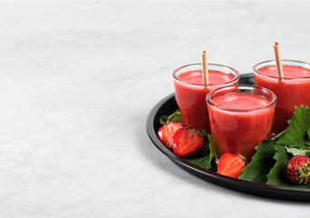 fresh fruit smoothie