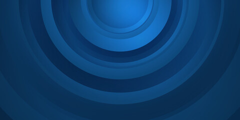 Modern Blue Circle Presentation Background with business and corporate concept