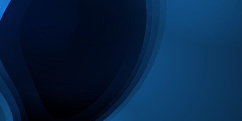 Modern blue wave cure 3D shape geometric presentation background