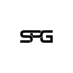 spg letter original monogram logo design