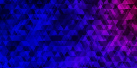 Light Blue, Red vector layout with lines, triangles.