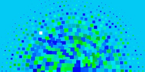 Light Blue, Green vector backdrop with rectangles. Modern design with rectangles in abstract style. Modern template for your landing page.