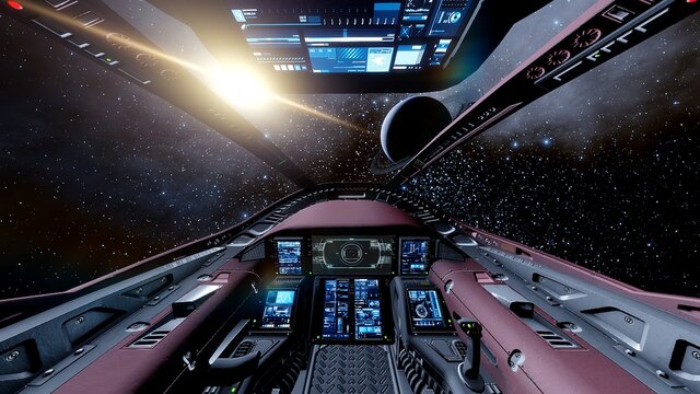 Spaceship Cockpit Photos Royalty Free Images Graphics Vectors Videos Adobe Stock