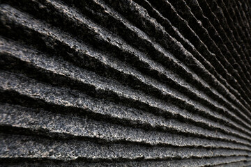 Black rock texture