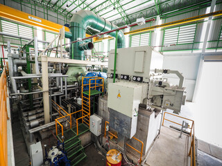 Generator of steam turbine systems in combine cycle recover power plant.