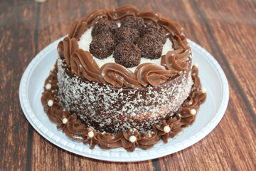 Torta de Brigadeiro de prestígio 