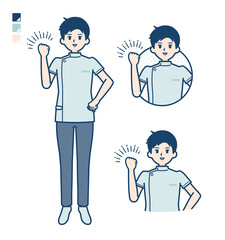 simple nurse man_fist-pump